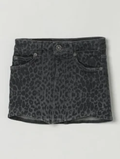 Gonna Dondup Kids in denim animalier