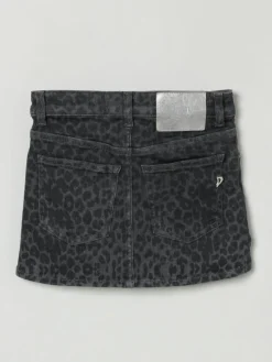 Gonna Dondup Kids in denim animalier