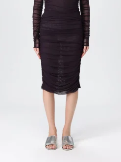 Gonna Federica Tosi in jersey drappeggiato