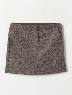 Gonna Gucci in tessuto GG Supreme