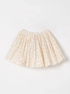 Gonna in cotone a fantasia Bonpoint