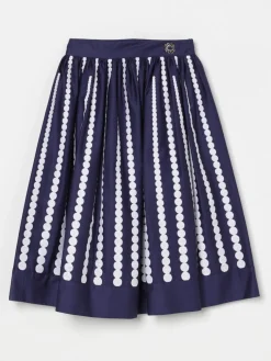 Gonna in cotone a pois Elie Saab