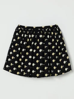 Gonna in cotone organico a pois Bonpoint