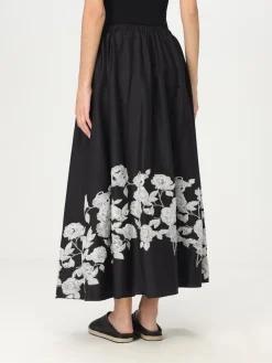 Gonna Liviana Conti in misto cotone con ricami