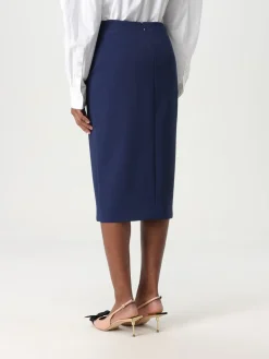 Gonna midi Elisabetta Franchi in crêpe