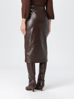 Gonna midi Federica Tosi in pelle