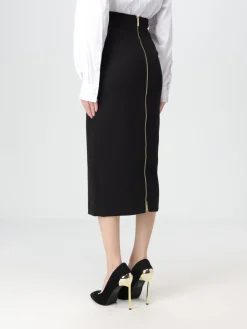 Gonna midi Just Cavalli in crêpe