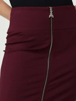 Gonna midi Patrizia Pepe in misto viscosa