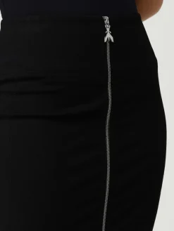 Gonna midi Patrizia Pepe in misto viscosa