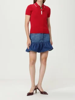 Gonna mini Valentino in denim