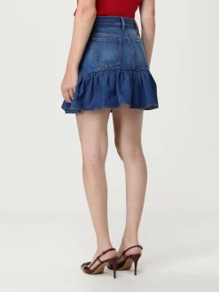 Gonna mini Valentino in denim