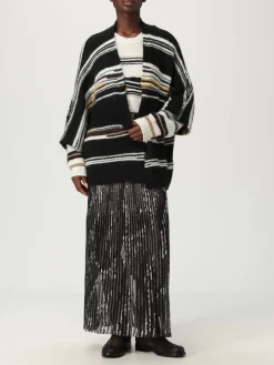 Gonna Missoni plissettata in misto viscosa lurex