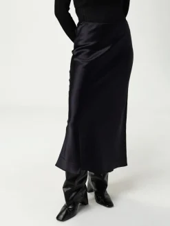 Gonna Roberto Collina in raso