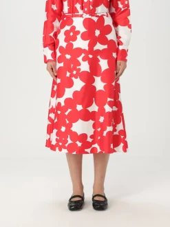 Gonna svasata a fantasia floreale Marni in seta