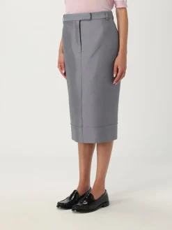 Gonna Thom Browne in lana e seta