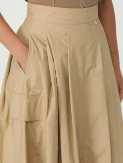 Gonna Twinset Actitude in popeline di cotone