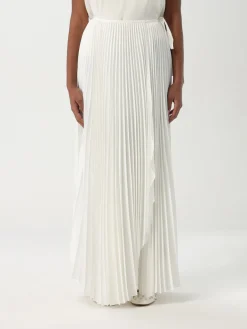 Gonna Twinset in crêpe plissettato