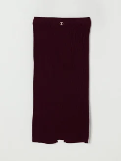 Gonna Twinset in maglia a coste