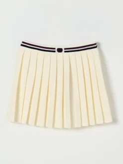 Gonna Twinset in misto viscosa plissettata