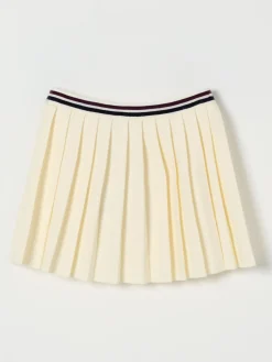 Gonna Twinset in misto viscosa plissettata