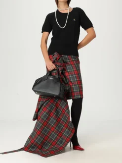 Gonna Vivienne Westwood in lana vergine Tartan