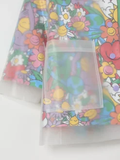 Impermeabile in poliestere trasparente Stella McCartney Kids