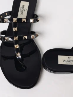 Infradito Rockstud Valentino Garavani in gomma