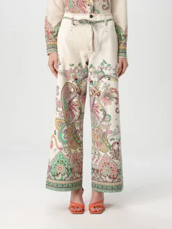 Jeans a gamba larga Paisley Etro