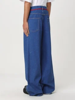 Jeans a palazzo Marni in denim