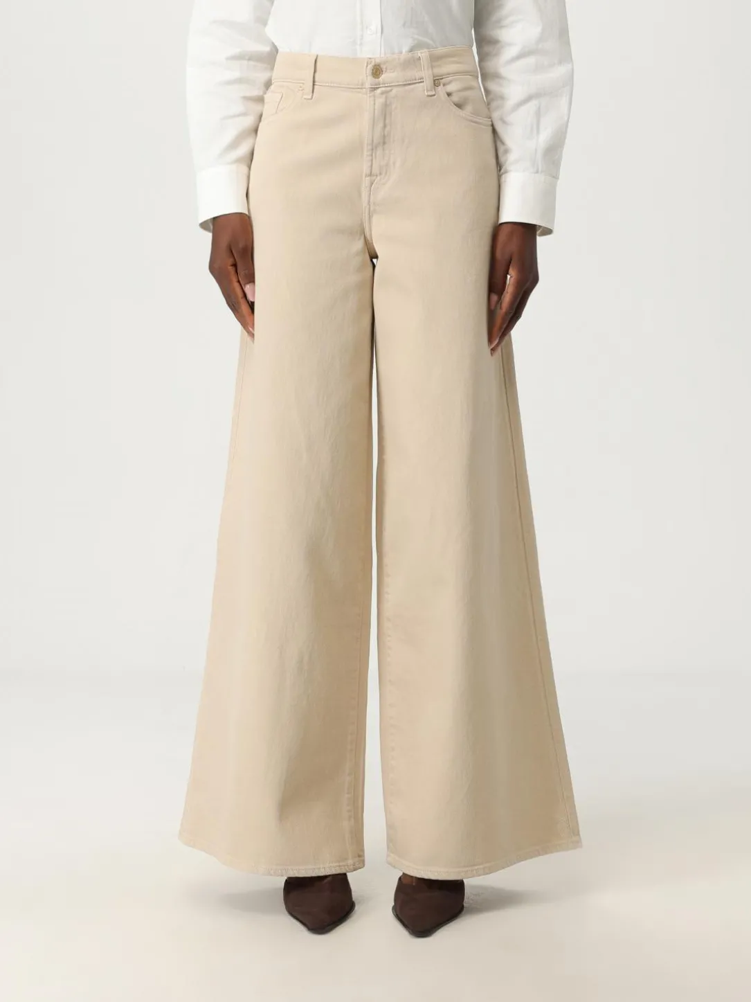 Jeans a zampa 7 For All Mankind in denim stretch