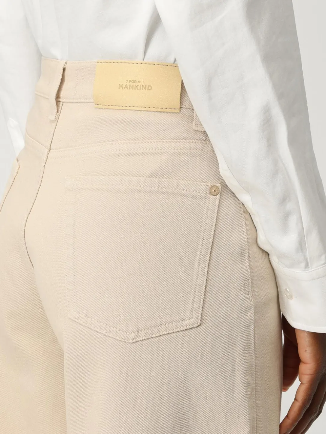 Jeans a zampa 7 For All Mankind in denim stretch