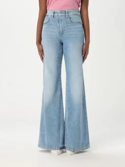 Jeans a zampa Boss in denim