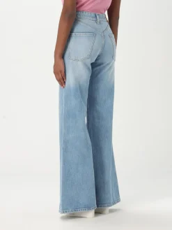 Jeans a zampa Boss in denim