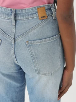 Jeans a zampa Boss in denim