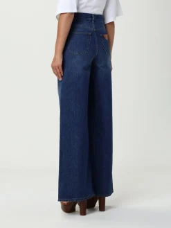 Jeans a zampa Chloé in denim