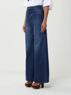 Jeans a zampa Chloé in denim