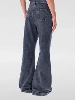 Jeans a zampa Rick Owens Drkshdw in denim di cotone