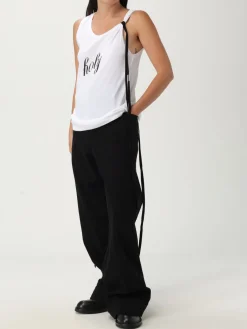 Jeans Ann Demeulemeester in denim di cotone