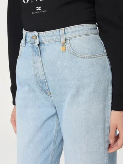 Jeans basic Elisabetta Franchi in denim