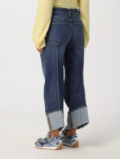 Jeans Bottega Veneta in denim con venature