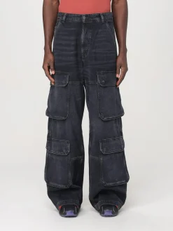 Jeans cargo Diesel in denim