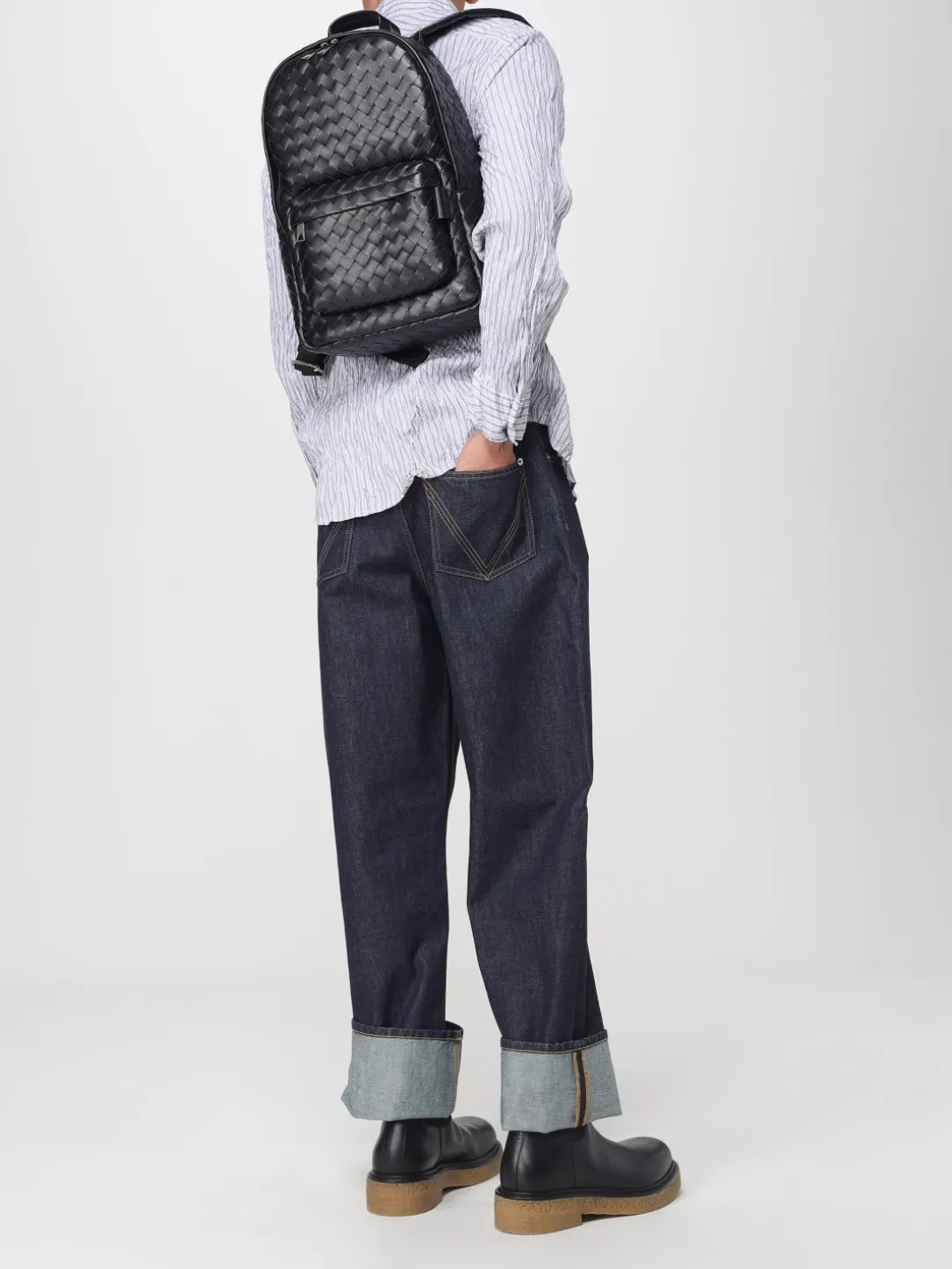 Jeans con gamba larga Bottega Veneta