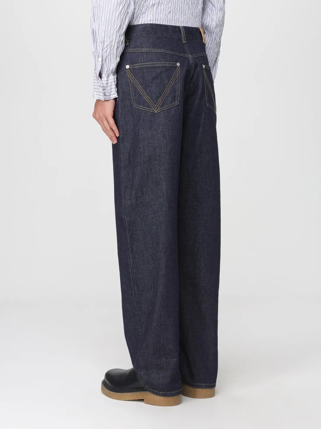 Jeans con gamba larga Bottega Veneta