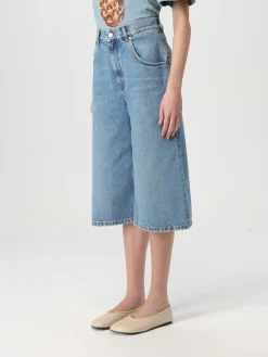 Jeans crop Stella McCartney a vita media