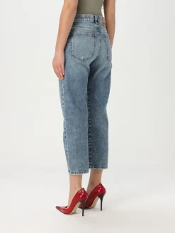 Jeans cropped Diesel in denim used
