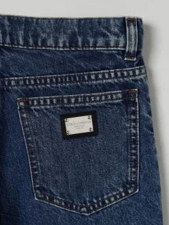 Jeans Dolce & Gabbana in denim di cotone