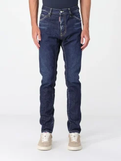 Jeans Dsquared2 in denim di cotone
