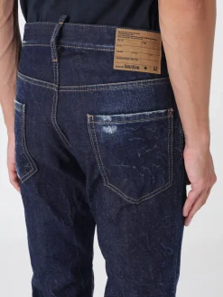 Jeans Dsquared2 in denim di cotone