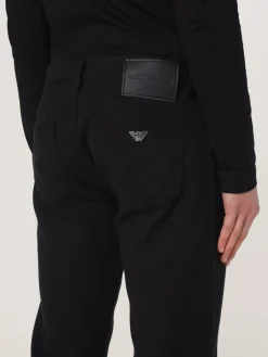 Jeans Emporio Armani in denim di misto cotone