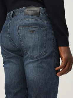 Jeans Emporio Armani in denim di cotone
